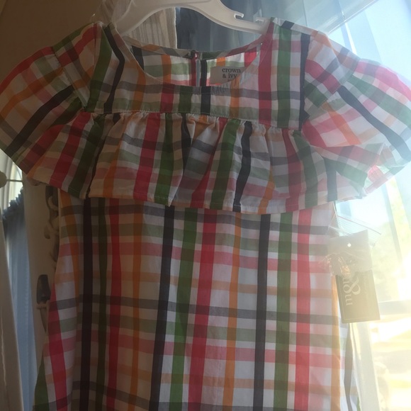Plaid thin summer dress - Picture 2 of 4